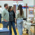 Viewing Tradeshow booths at the 2024 YEC