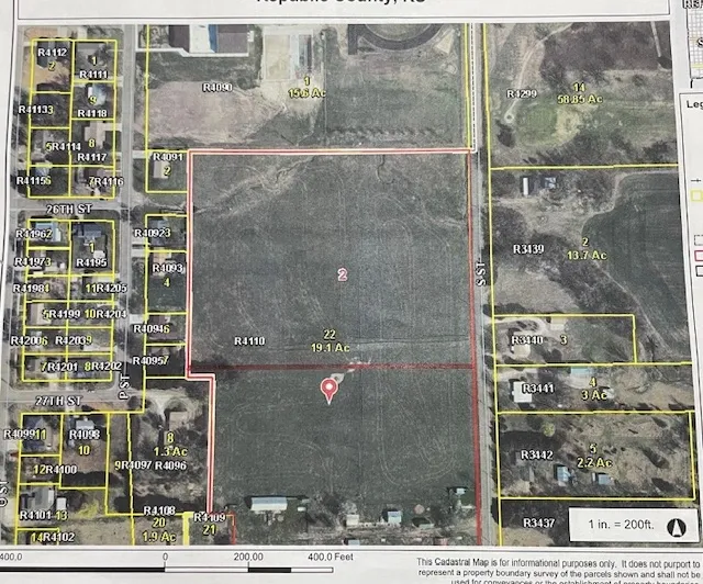 S St South of High School, Belleville, KS