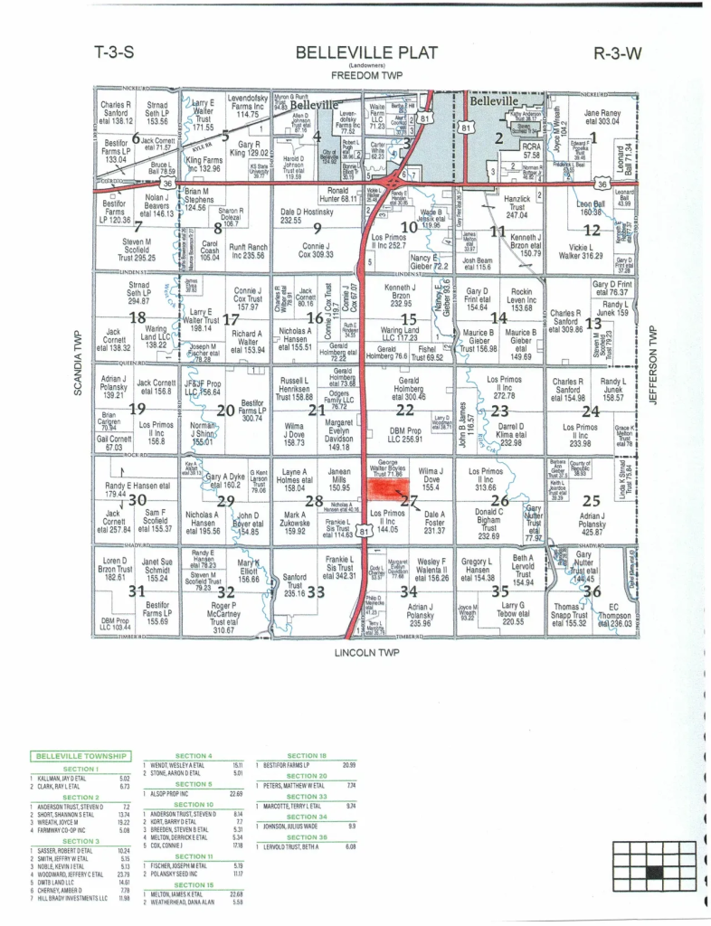 S 12 of NW 14 27-3-3 and SE 14 27-3-3, Belleville, KS (2)